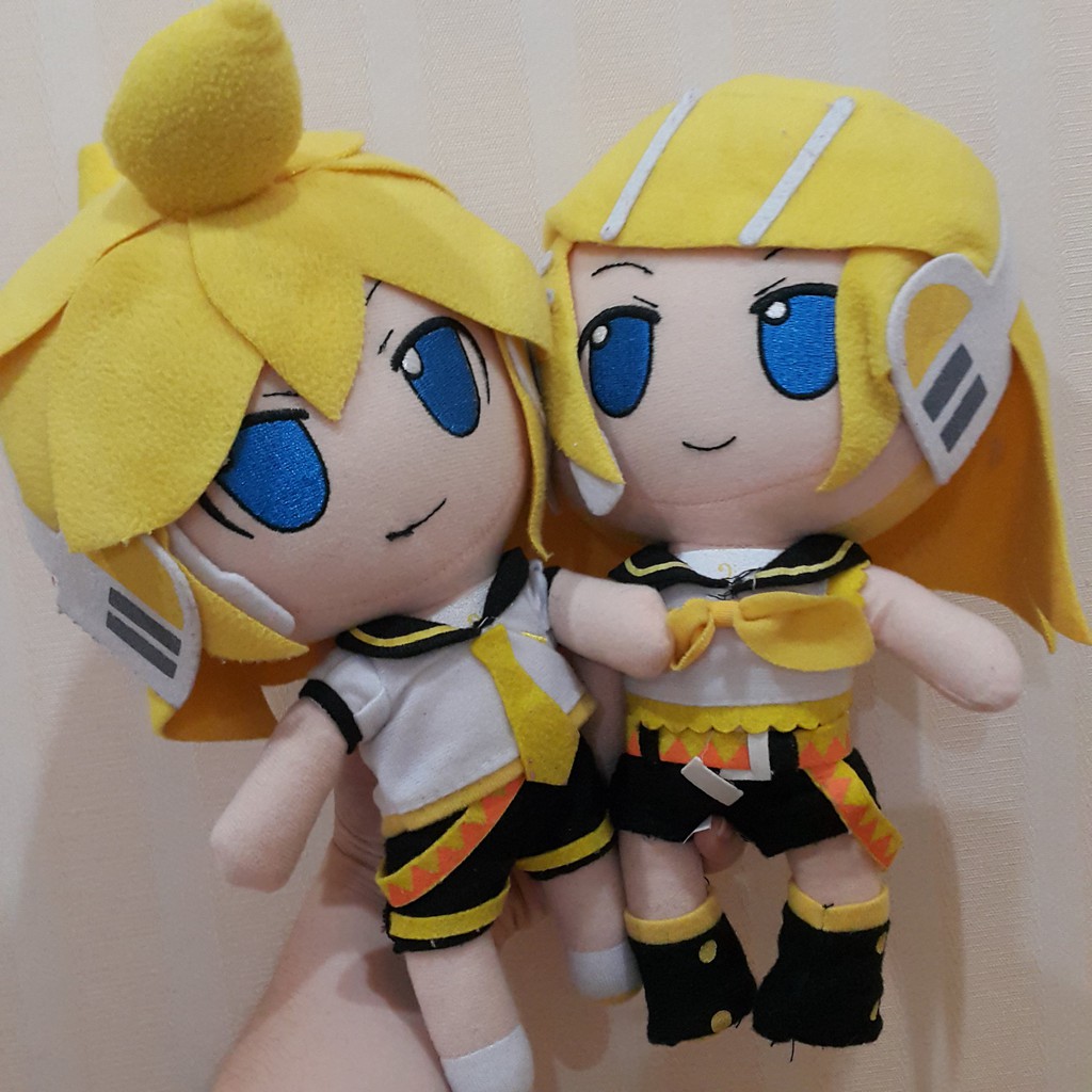 Boneka Anime Preloved KAGAMINE LEN & KAGAMINE RIN VOCALOID