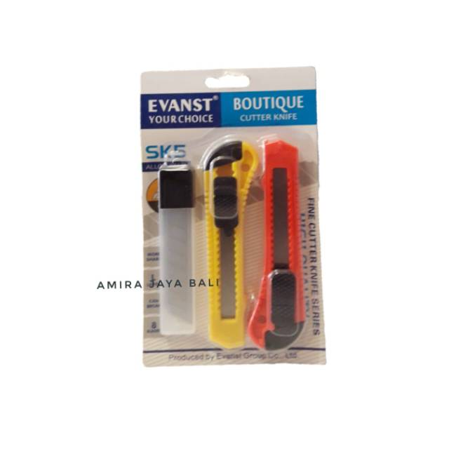 

PISAU CUTTER SET + ISI ULANG