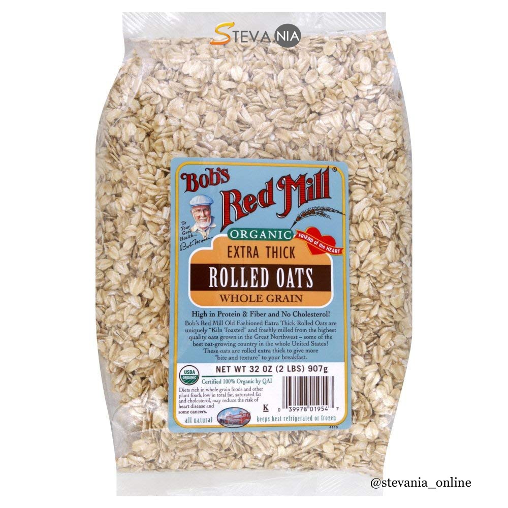 

Bob's Red Mill Organic Rolled Oats 907g