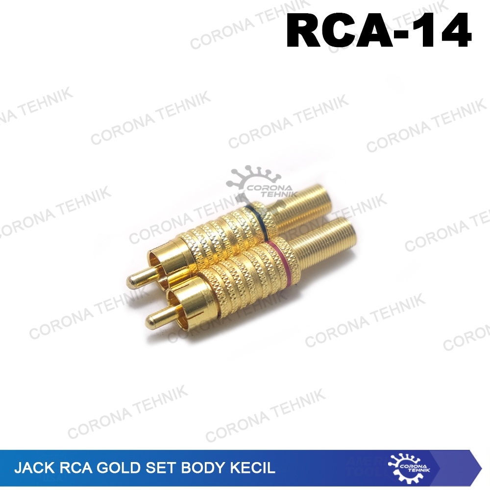 Gold Body Kecil Jack RCA Buntut