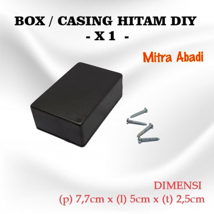 

Box Kotak Casing Plastik X1 for Komponen DIY Ukuran 7,7 x 5 x 2,5 cm New Product