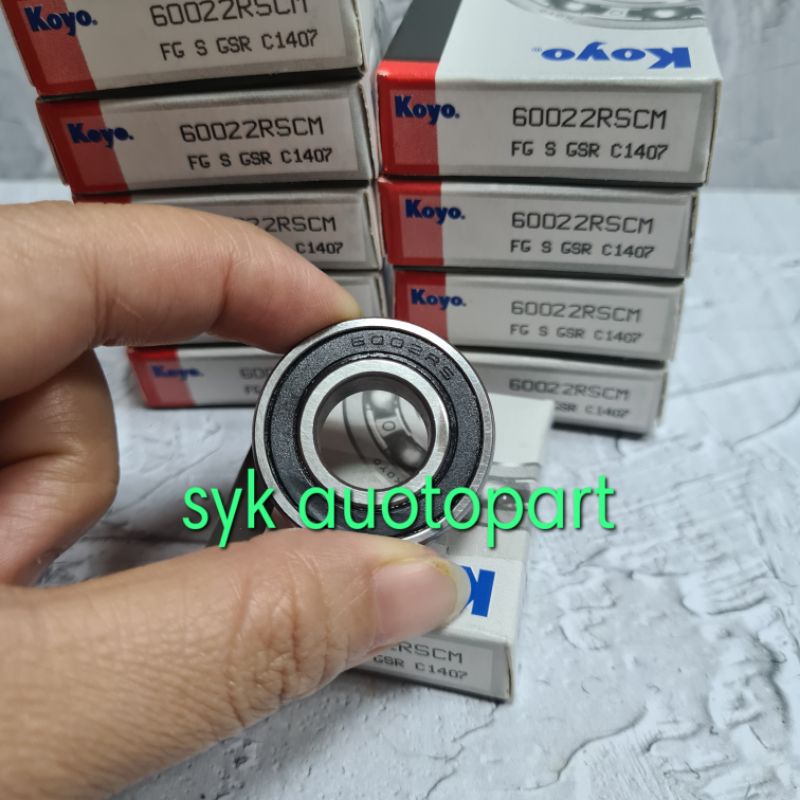 BEARING 6002 2RS KOYO TUTUP KARET