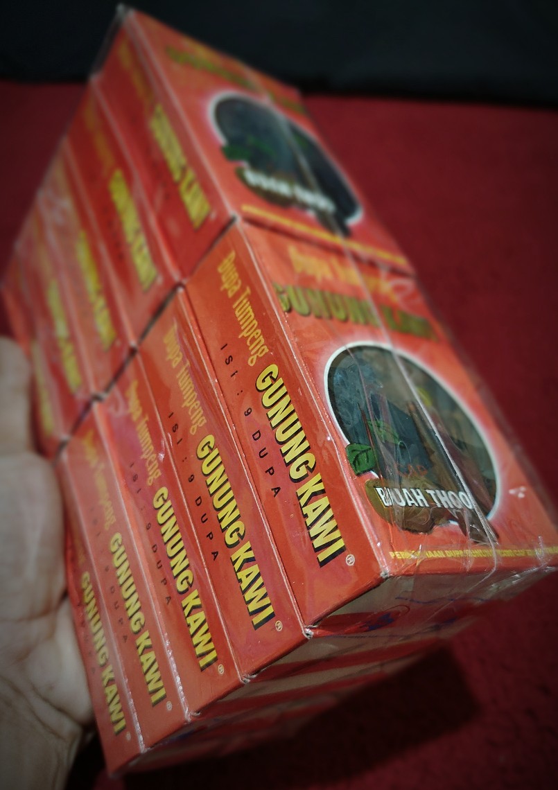 Dupa Tumpeng Kerucut Gunung Kawi Cap Buah Thoo