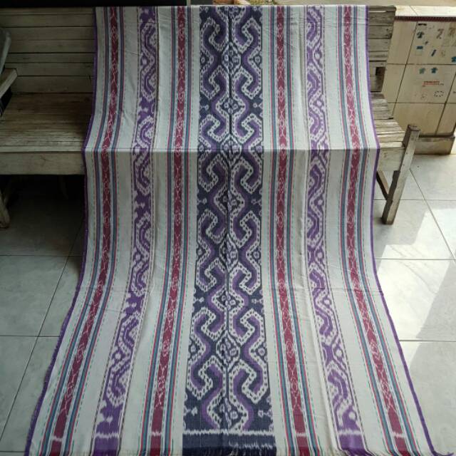 Kain Tenun Blangket Halus(Aneka Motif Putih)