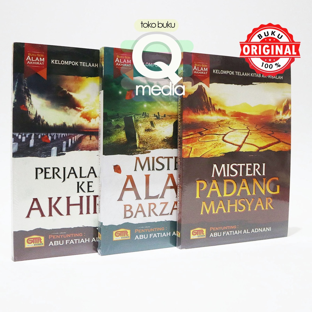 Seri Buku Alam Akhirat Isi 3Buku | Granada | Misteri Alam Barzah,Misteri Padang Mahsyar,Perjalanan K