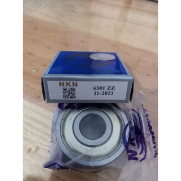 Ball bearing 6301 ZZ NKN