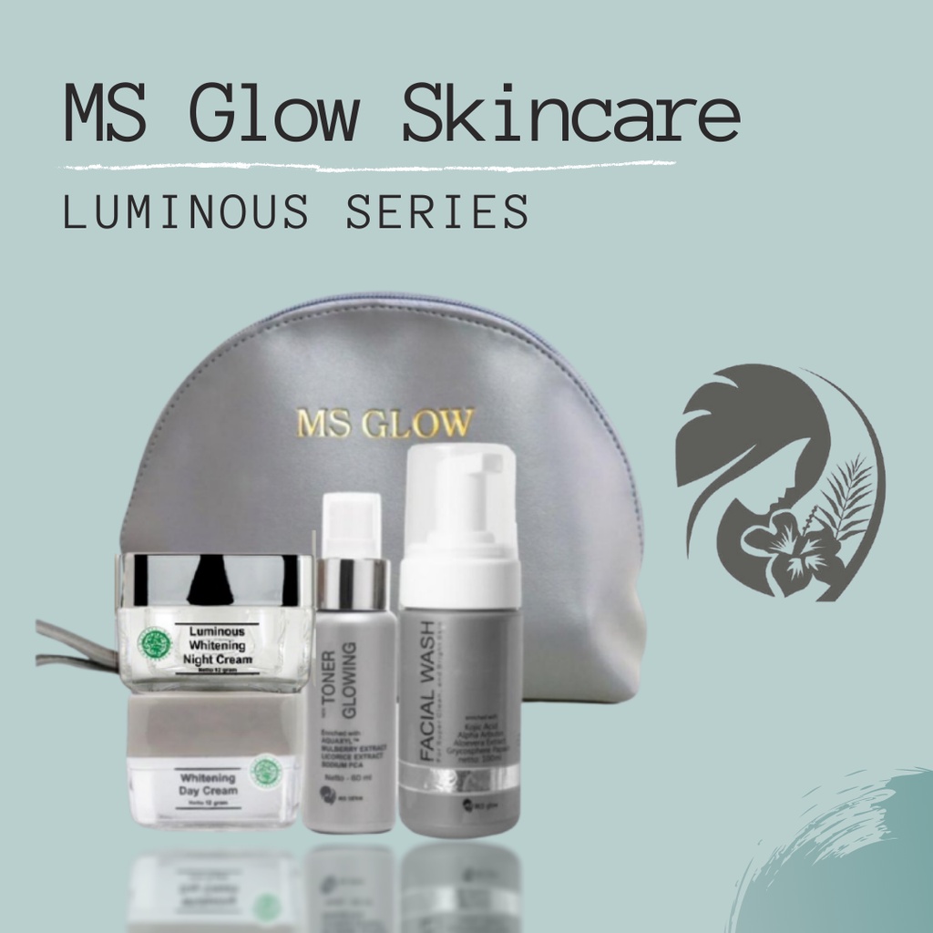 Mg Glow Paket Luminos Series Free Pounch+Gift