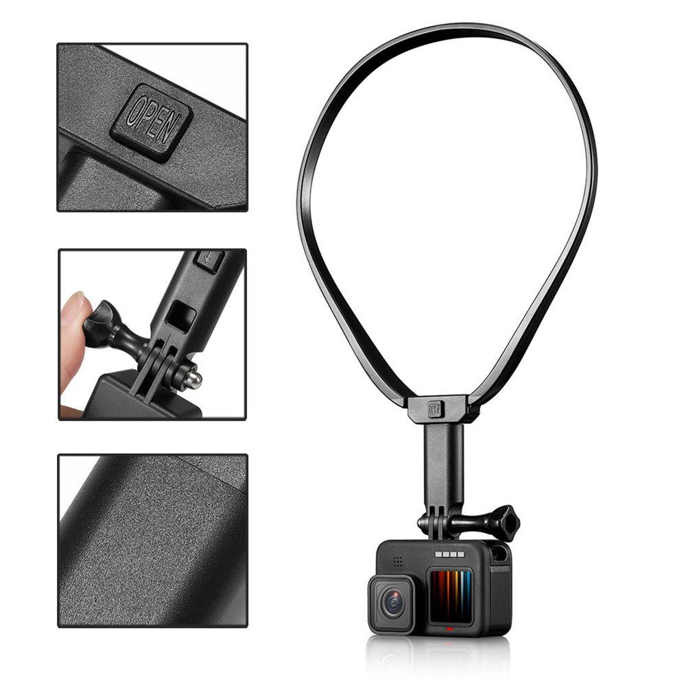 POPULAR GOPRO Populer Hold Mount Kamera Olahraga Lazy Hands Free Lanyard Strap Untuk Gopro10 9 Xiaoyi Action Camera