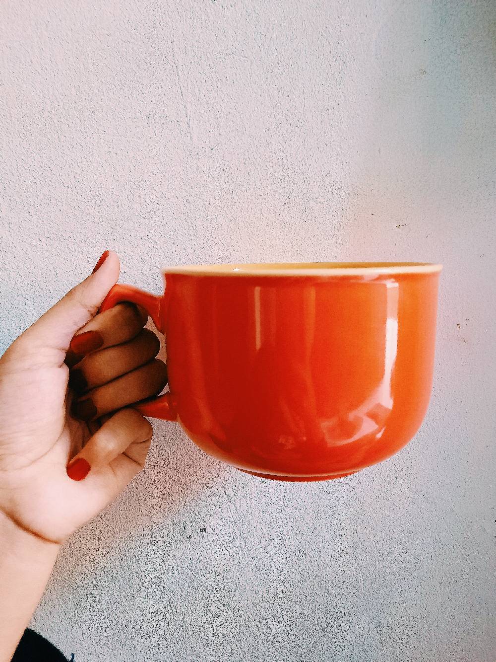 Nolimit Hampers Lebaran Mug Mangkok + Mug Keramik Mug Sup Besar 750 Ml Stoneware Tebal