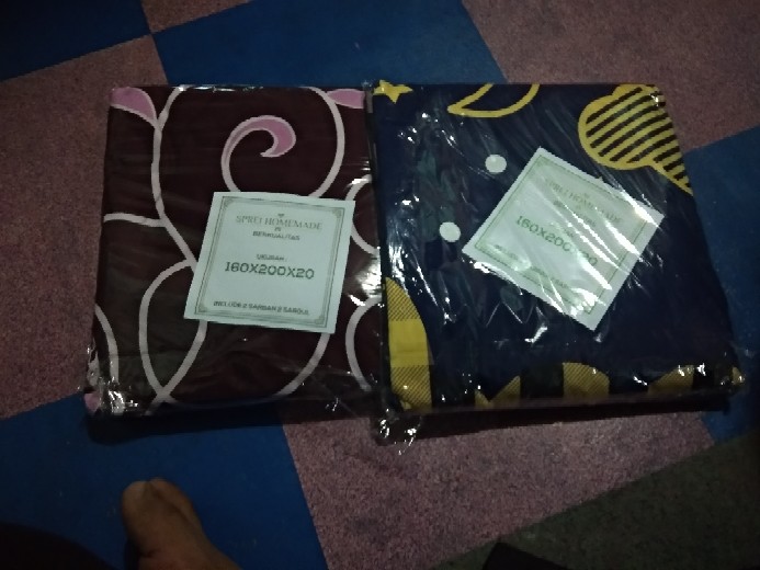 Sprei Homemade Include 2 Sarban 2 Sargul Katun