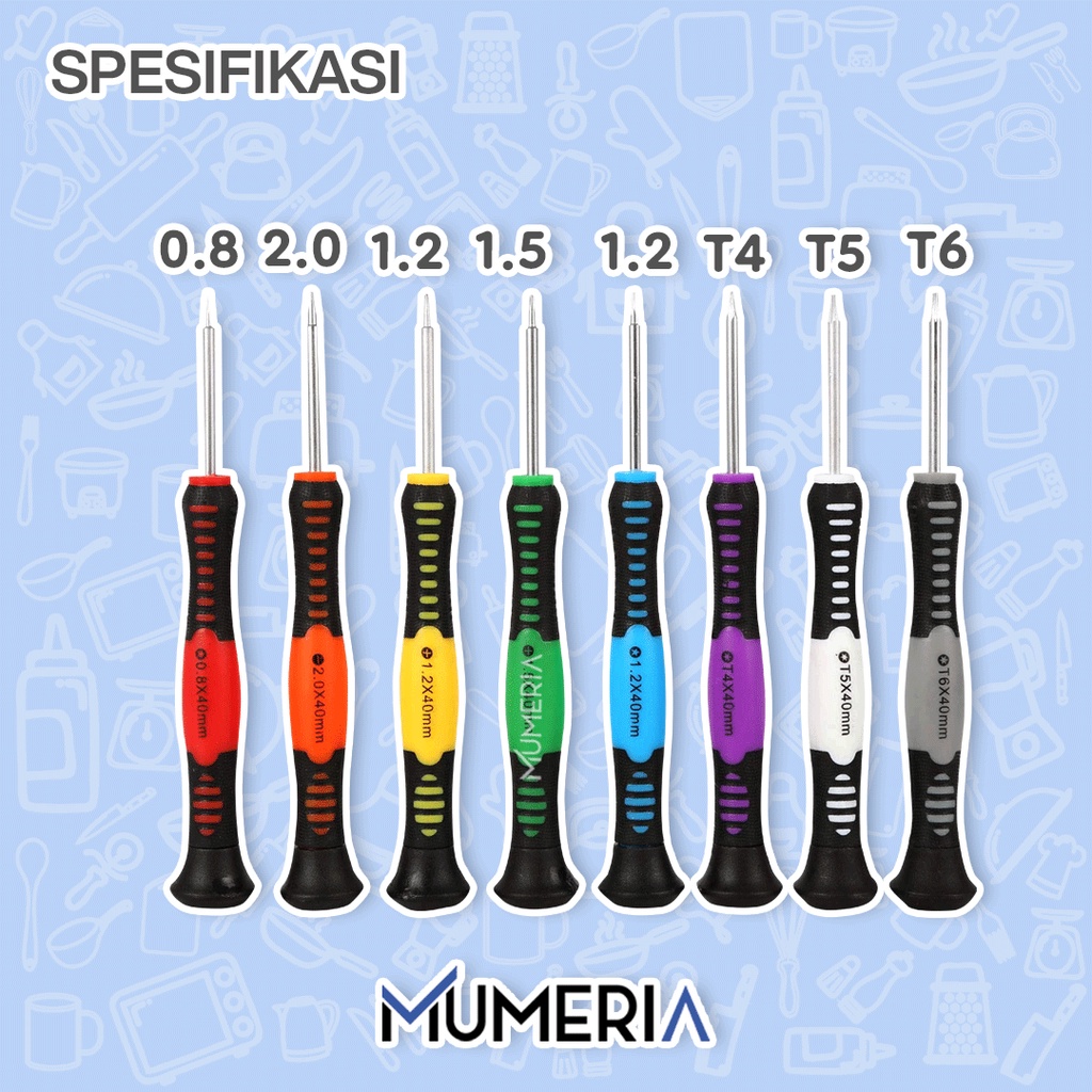 Obeng Screwdriver Versatile Set 16 In 1 Alat Pertukangan Reparasi HP Smartphone Gadget Komputer