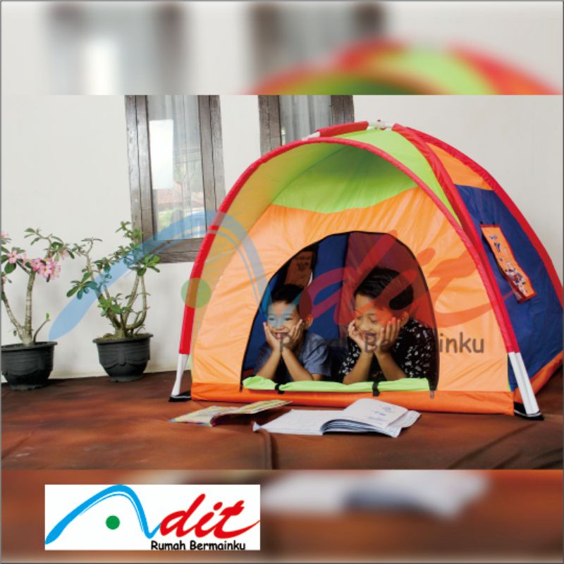 Tenda anak ukuran 200x200 CM|Tenda dewasa|Tenda keluarga Ayah Ibu Anak|Tenda Outdoor| Tenda Jumbo