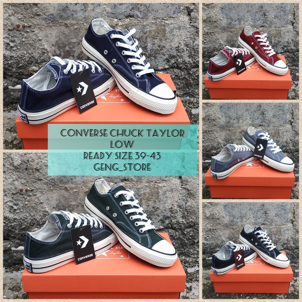 SEPATU CONVERSE-CHUCKTAYLOR-LOW-70S SNEAKERS PRIA WANITA
