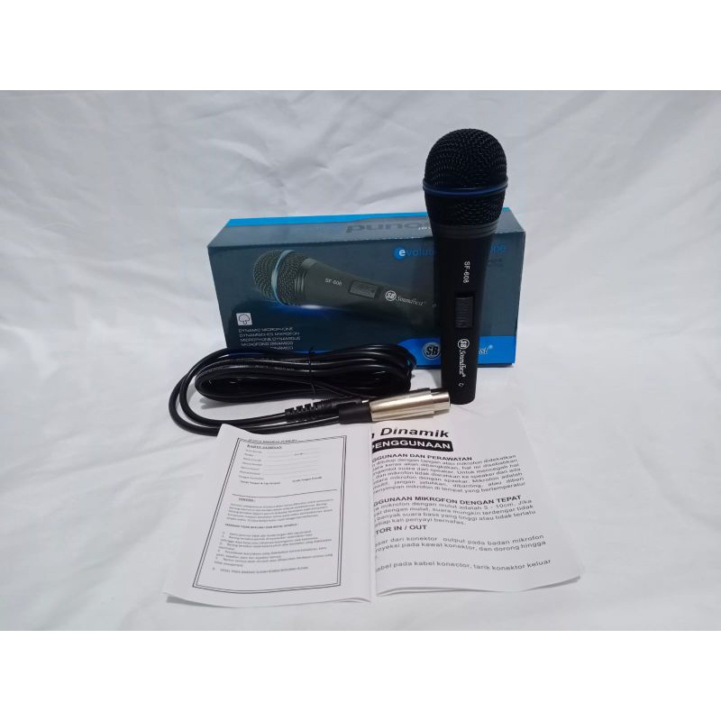 mic murah microphone kabel soundbeat SF-608.