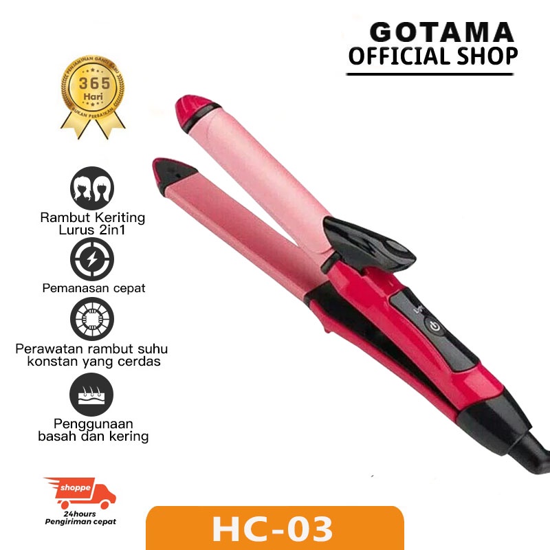 Gotama Catokan Rambut 2 in 1 Best Quality HC-03