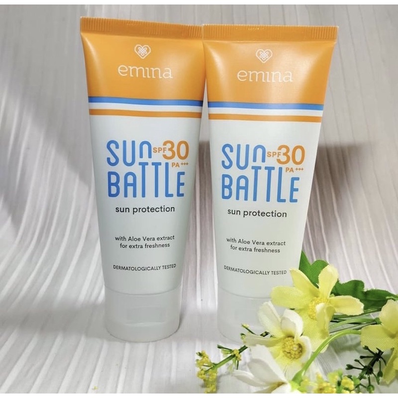 [Termurah] Emina Sun Protection 60 ml / emina sun battle spf 30PA+++