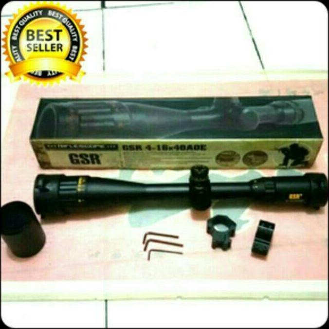 Telescop senapan GSR4-16x40AOE IR Gold
