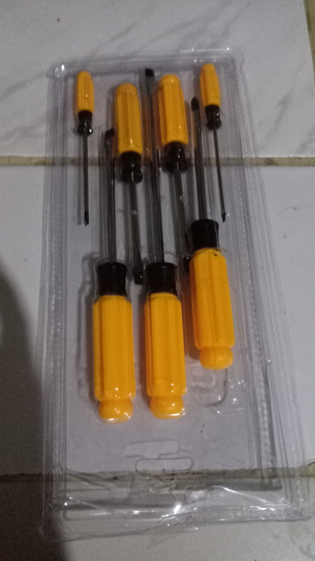 Obeng Set Fatick 7pcs Kepala Magnet / Screwdriver Set 7 Pcs 0551