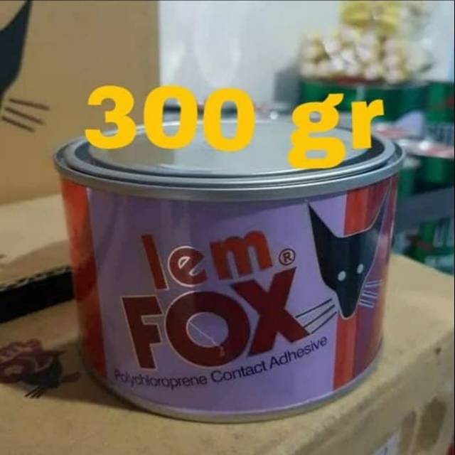 Lem Fox Lem Kuning Fox 300 GR Lem Hpl Lem Serbaguna Lem Aibon