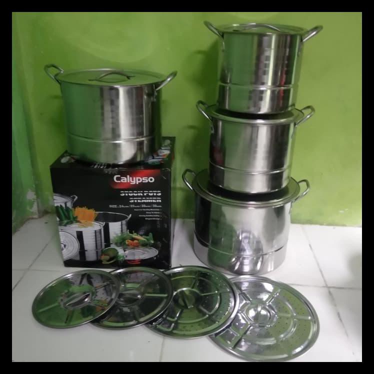 Panci Set Calypso Stainless Stell Shopee Indonesia