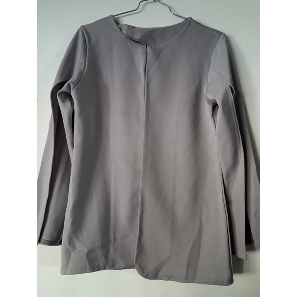 (MALANG) PRELOVED BLAZER CAPE BELAH LENGAN