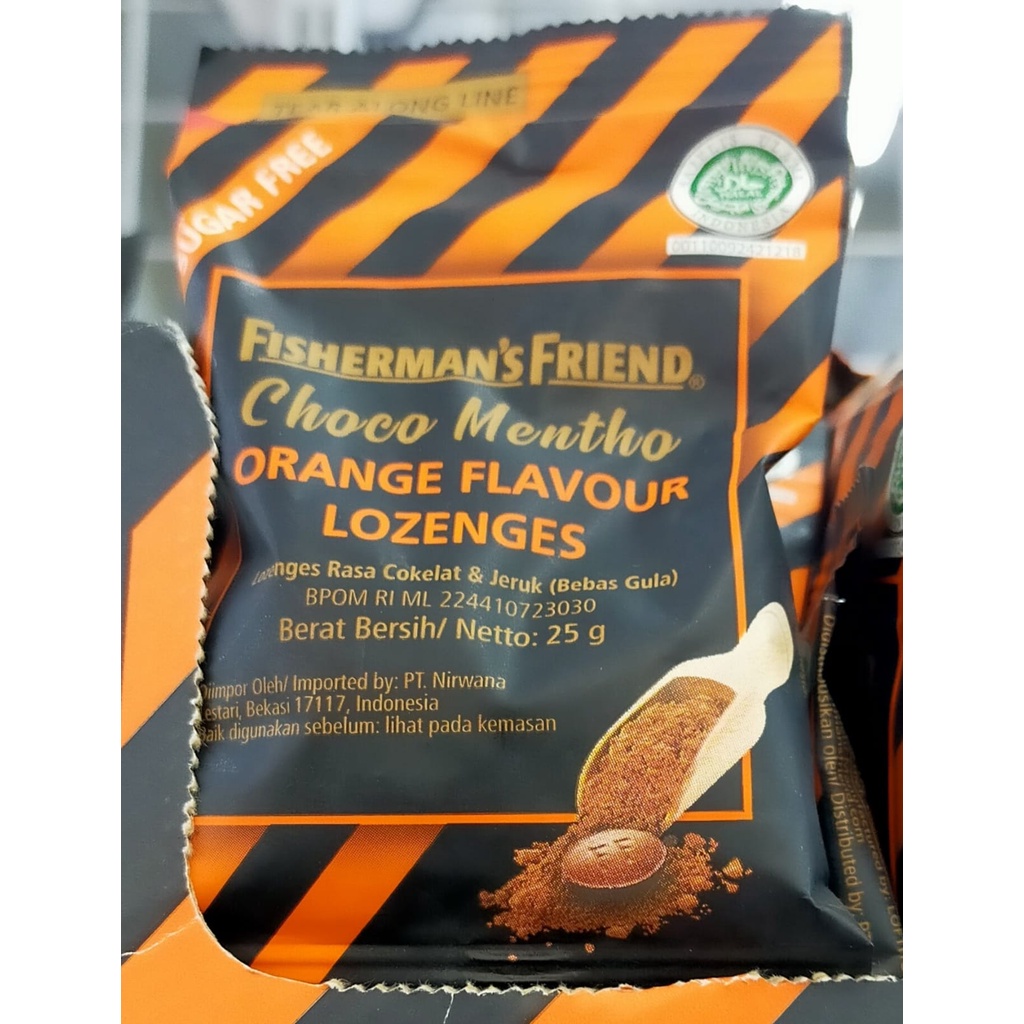 

Fisherman's Friend Choco Orange 25 gr Permen Fisherman's Friend Choco Orange 25g