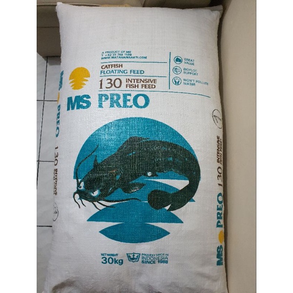 REPACK 1KG | PAKAN LELE MS PREO 130