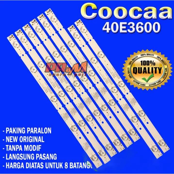 BACKLIGHT TV LED COOCAA 40 INC 40E3600 - LAMPU BL TV COOCAA 40E3600