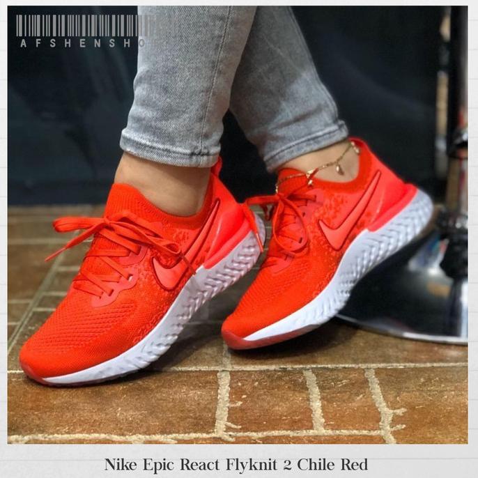 epic react flyknit 2 red
