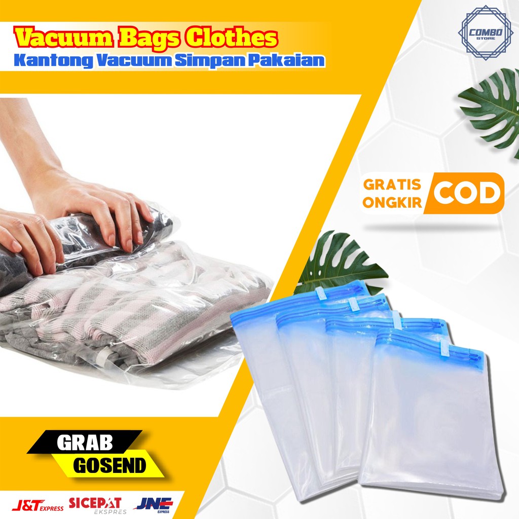 Kantong Vakum Vacuum Packing Simpan Baju Pakaian