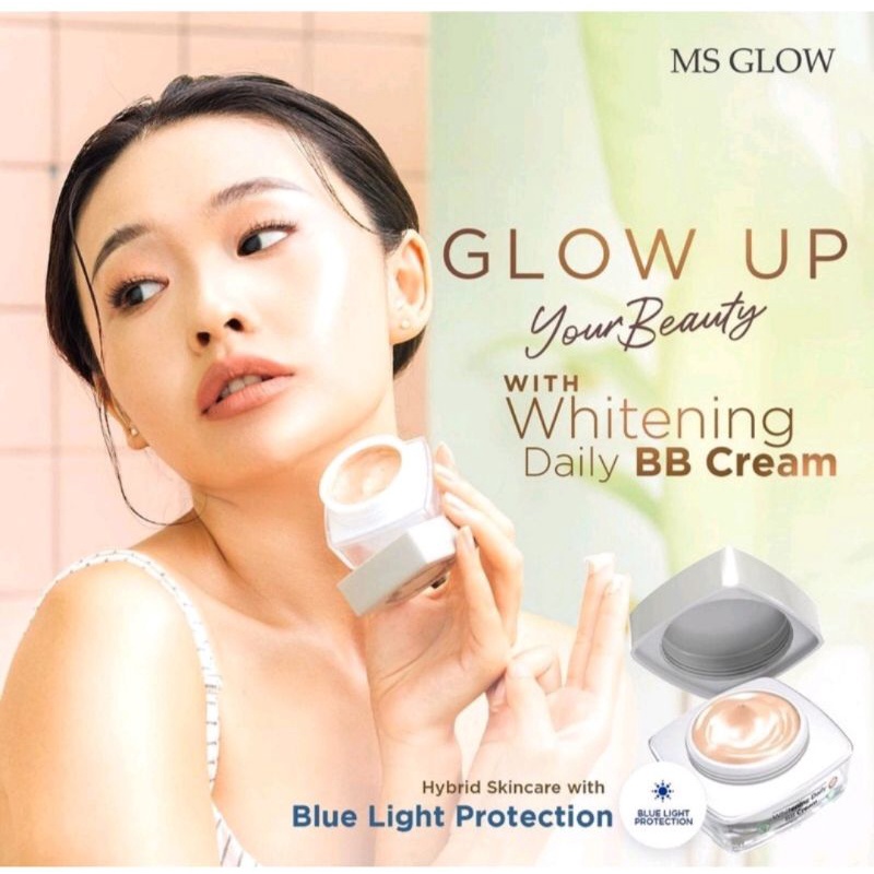 BB cream MS Glow original cream wajah original bisa cod