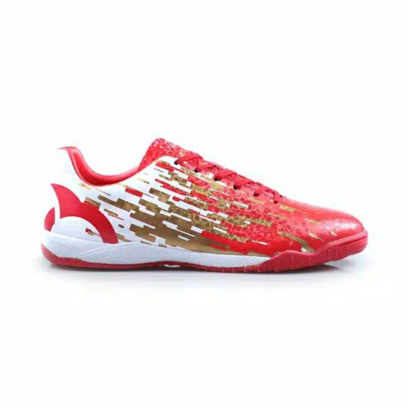 Sepatu Futsal ORTUSEIGHT BLIZZARD IN SE SPECIAL EDITION RED GOLD WHITE ORIGINAL BNIB ORTUSEIGHT