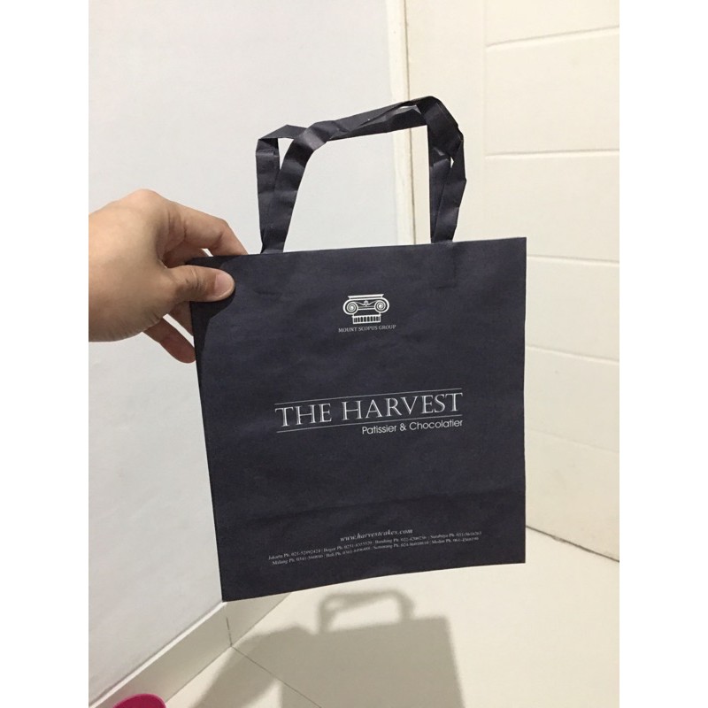 

paper bag the harvest black