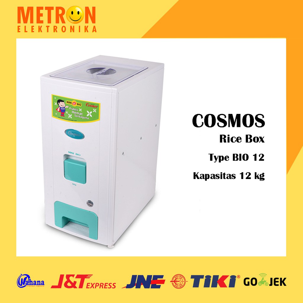 Cosmos 12 BIO RICE BOX PENYIMPANAN BERAS / COSMOS12BIO / COSMOS 12 BIO