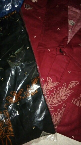 Nailo Batik Hrb026 Kenongo Kemeja Tosca Pendek Pekalongan Padi M L Xl Sogan Tulis Halus Kemeja Batik