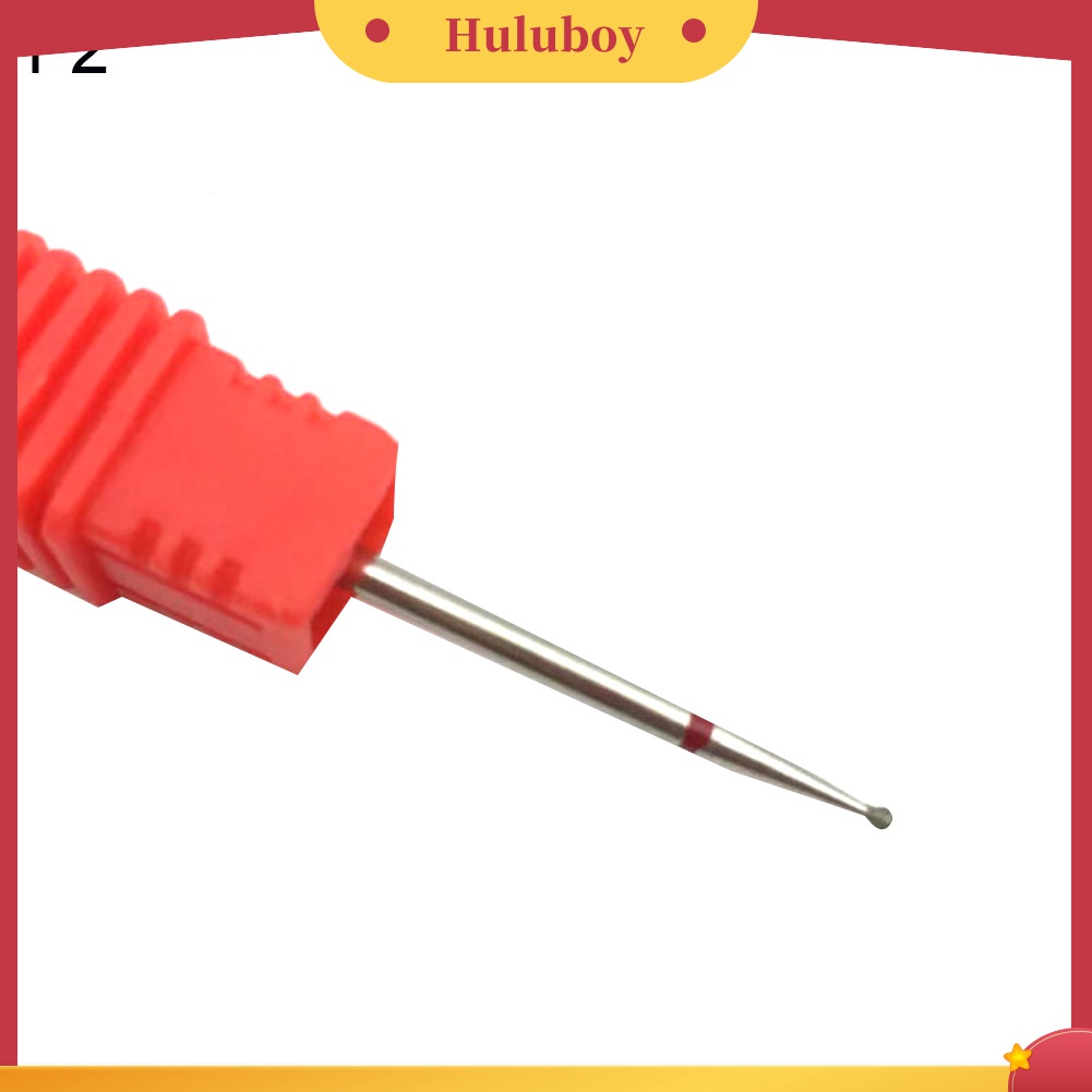 Huluboy Huluboy♡ Mata Bor Bahan Tungsten Steel Untuk Manicure / Pedicure
