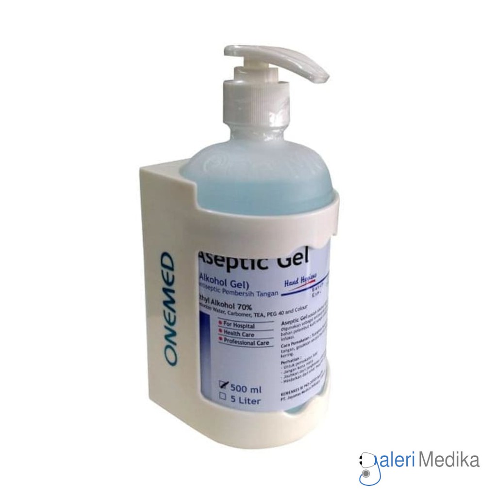 Antiseptik/Aseptic Gel Onemed 500ml + Braket/Bracket 1 Set