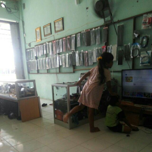 Celemek Anti Air | Apron Celemek Masak Satin Anti Air Waterproof Anti Minyak Anak Murah