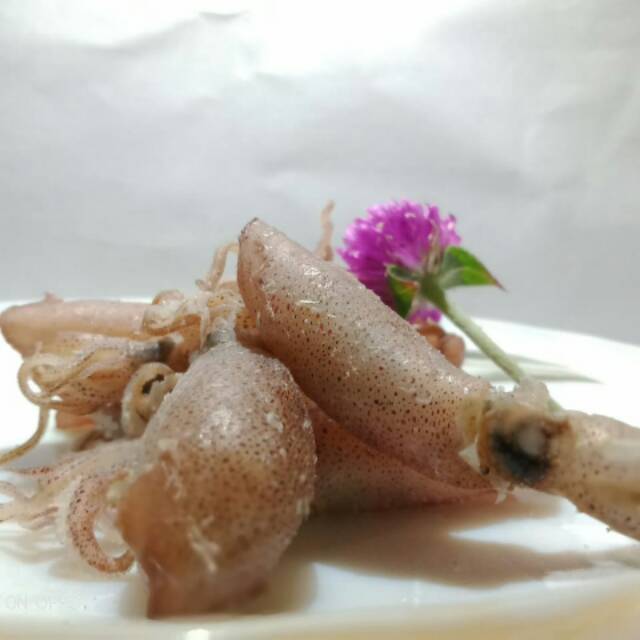 

Baby Cumi / Cumi Asin Rebus Size 4-8 cm 500 gr