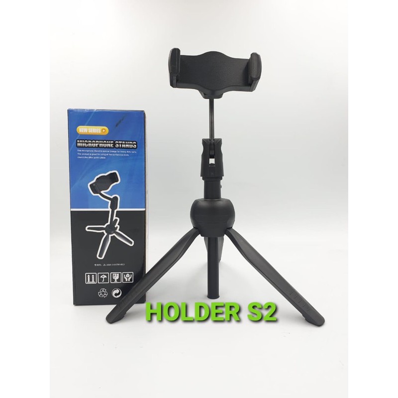 HOLDER PHONE STAND S2 3IN1 TRIPOD TONGSIS UNIVERSAL STAND