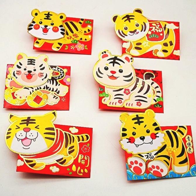 

Angpao Imlek 3D Macan 2022 Murah Amplop Angpau Sincia Premium 69-7