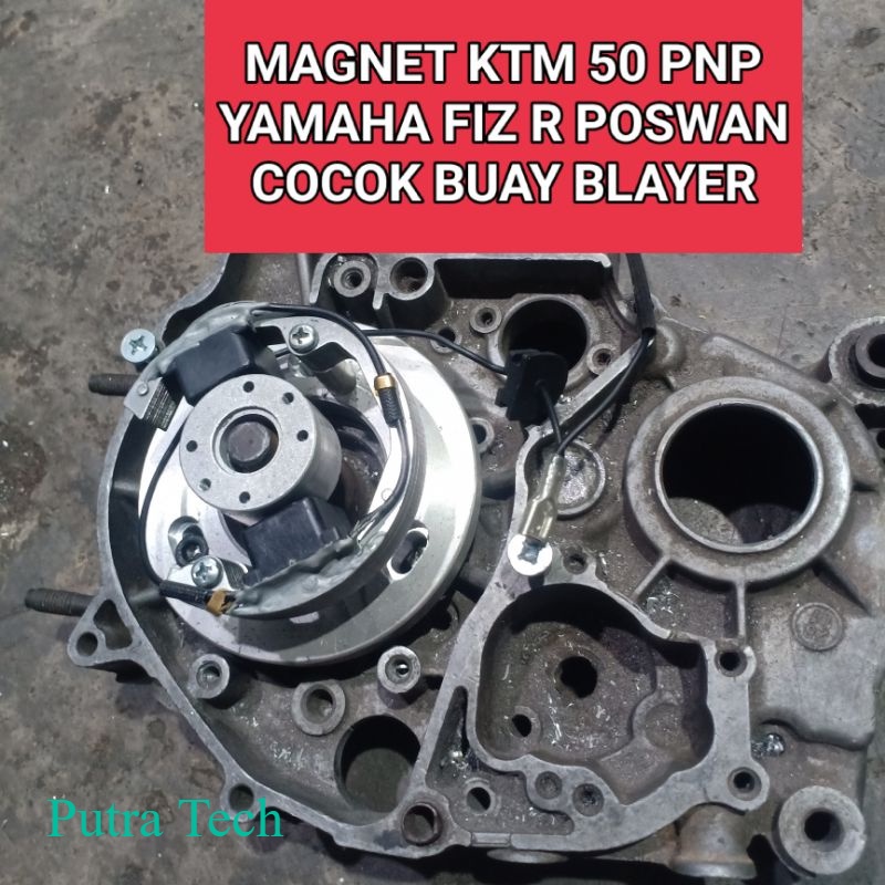 PUTRA TECH Magnet Ktm 50 Magnet Blayer Fiz R Poswan Pengapian Ktm 50 Cc Pnp Yamaha Fiz R Poswan Rx K