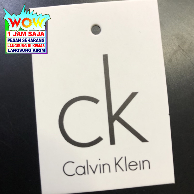 

CK CALVIN KLEIN PRICE TAG BARCODE SUPER PREMIUM CO 1X DI KIRIM 600PCS