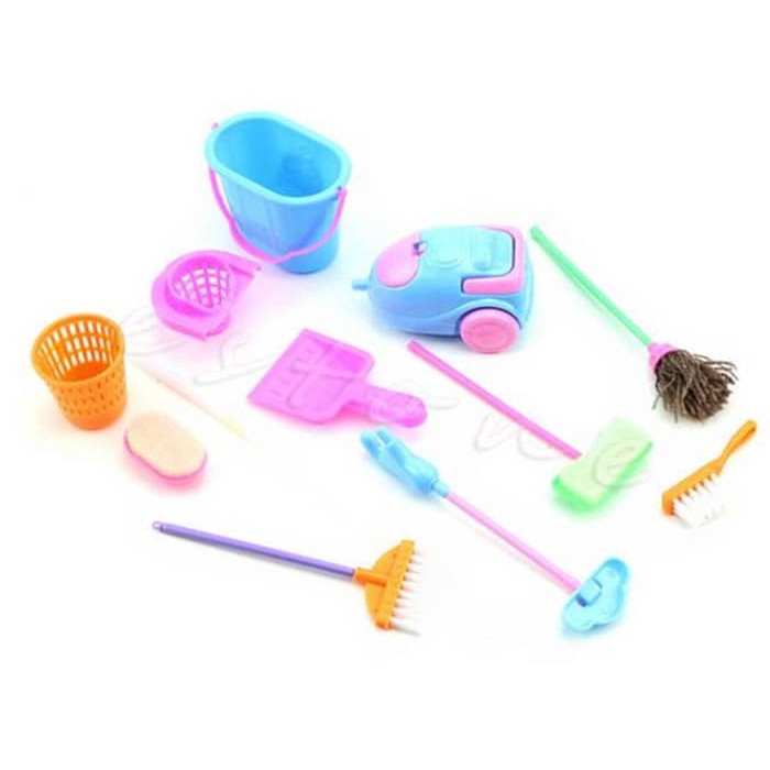 Cleaner Kit For Doll House (9pcs)