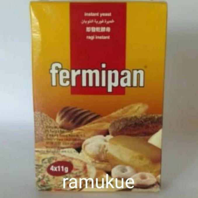 

ragi instant fermipan 4*11gr CUCI GUDANG Kode 792