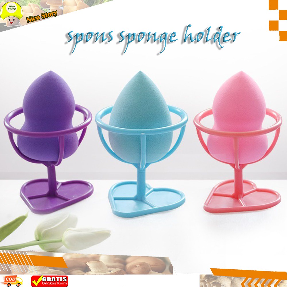 (NCS) TEMPAT BEAUTY BLENDER / SPONS SPONGE HOLDER / TEMPAT SPON MAKE UP