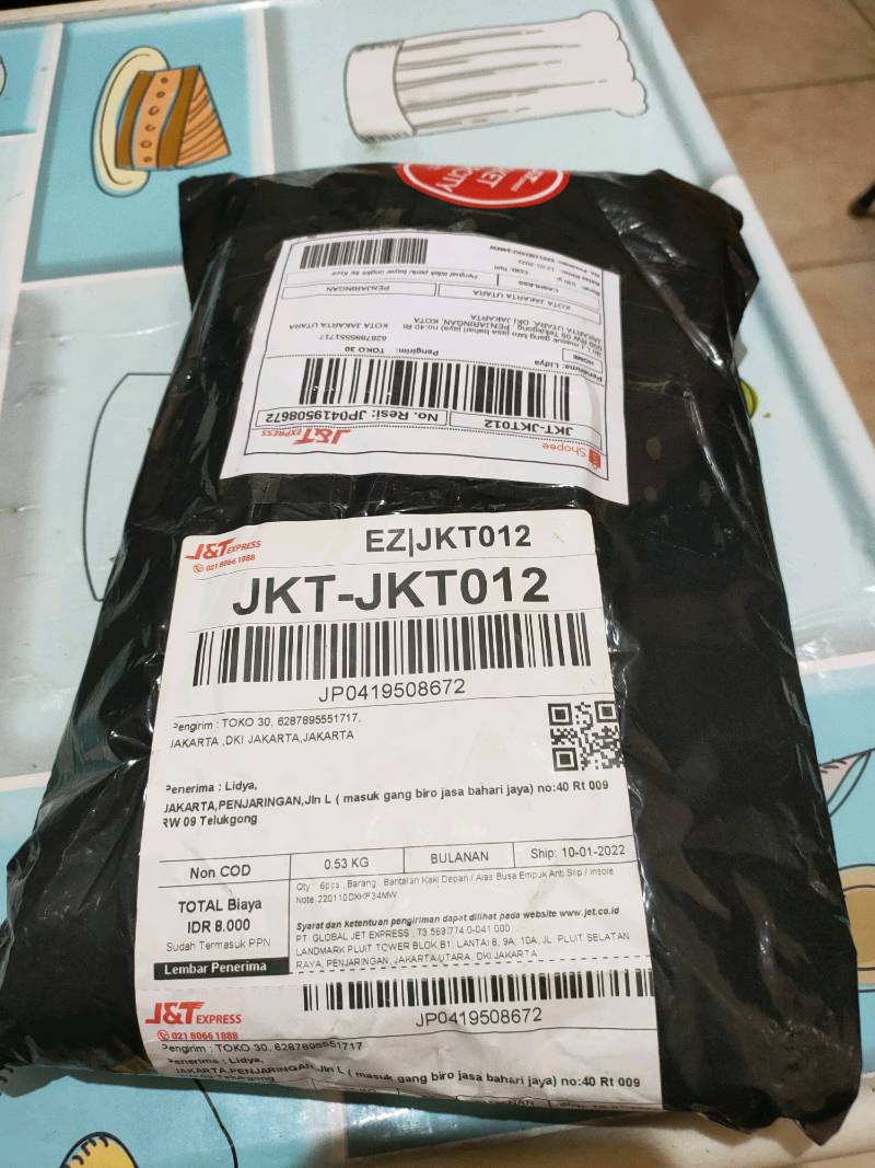 Bantalan Kaki Depan / Alas Busa Empuk Anti Slip / Insole Depan Impor / Sole Anti Pegal