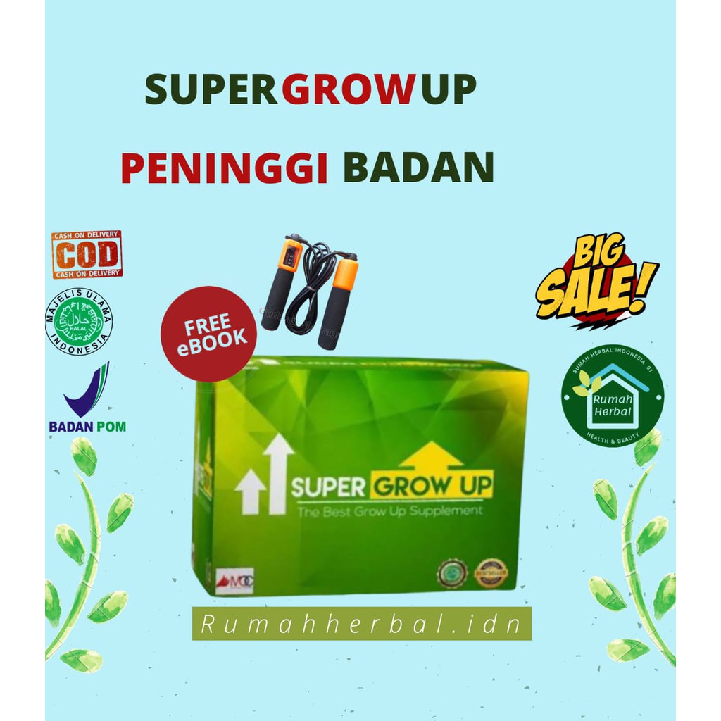 

SUPER GROW UP SUSU PENINGGI BADAN ORIGINAL SUPERGROW