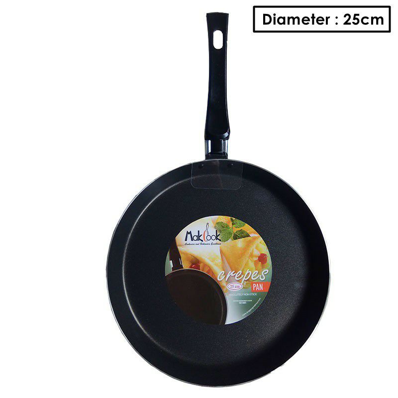 Makcook Crepes frypan 25cm Anti Lengket Serbaguna