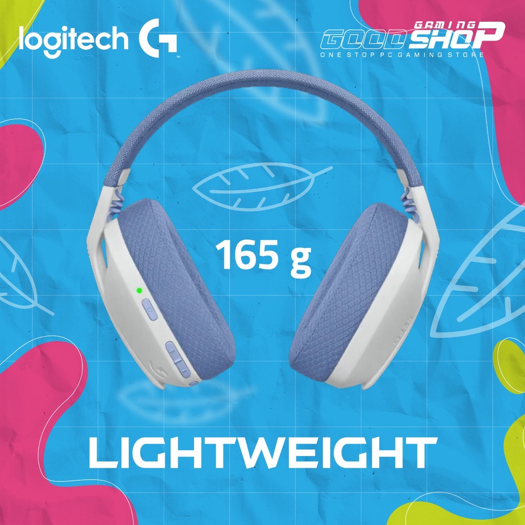 Logitech G435 Lightspeed Wireless - Gaming Headset